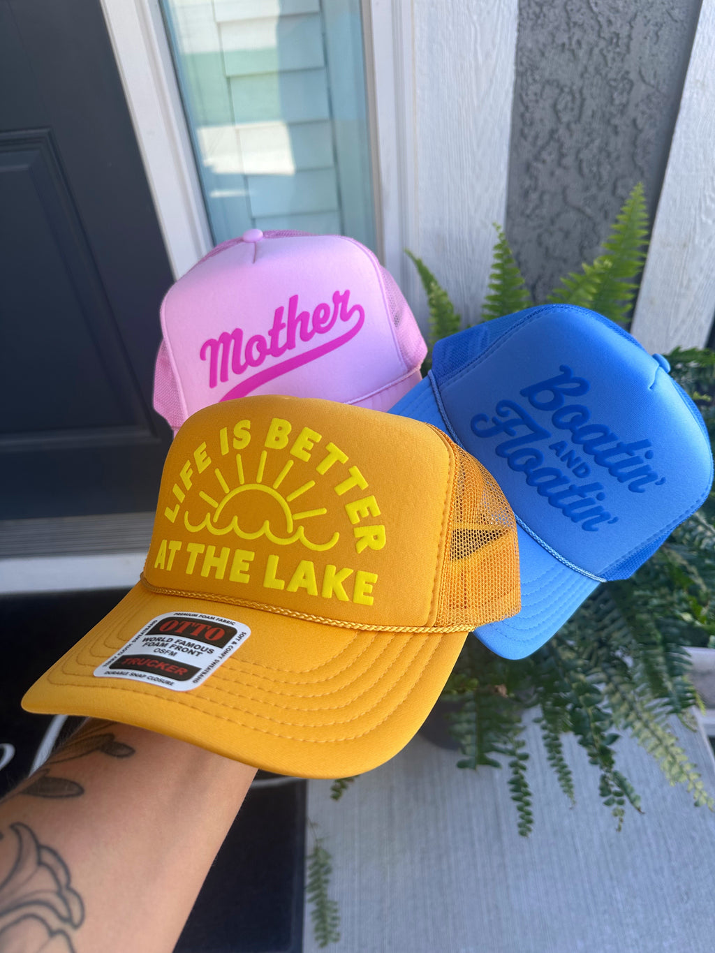 Mother Puff Print Hat