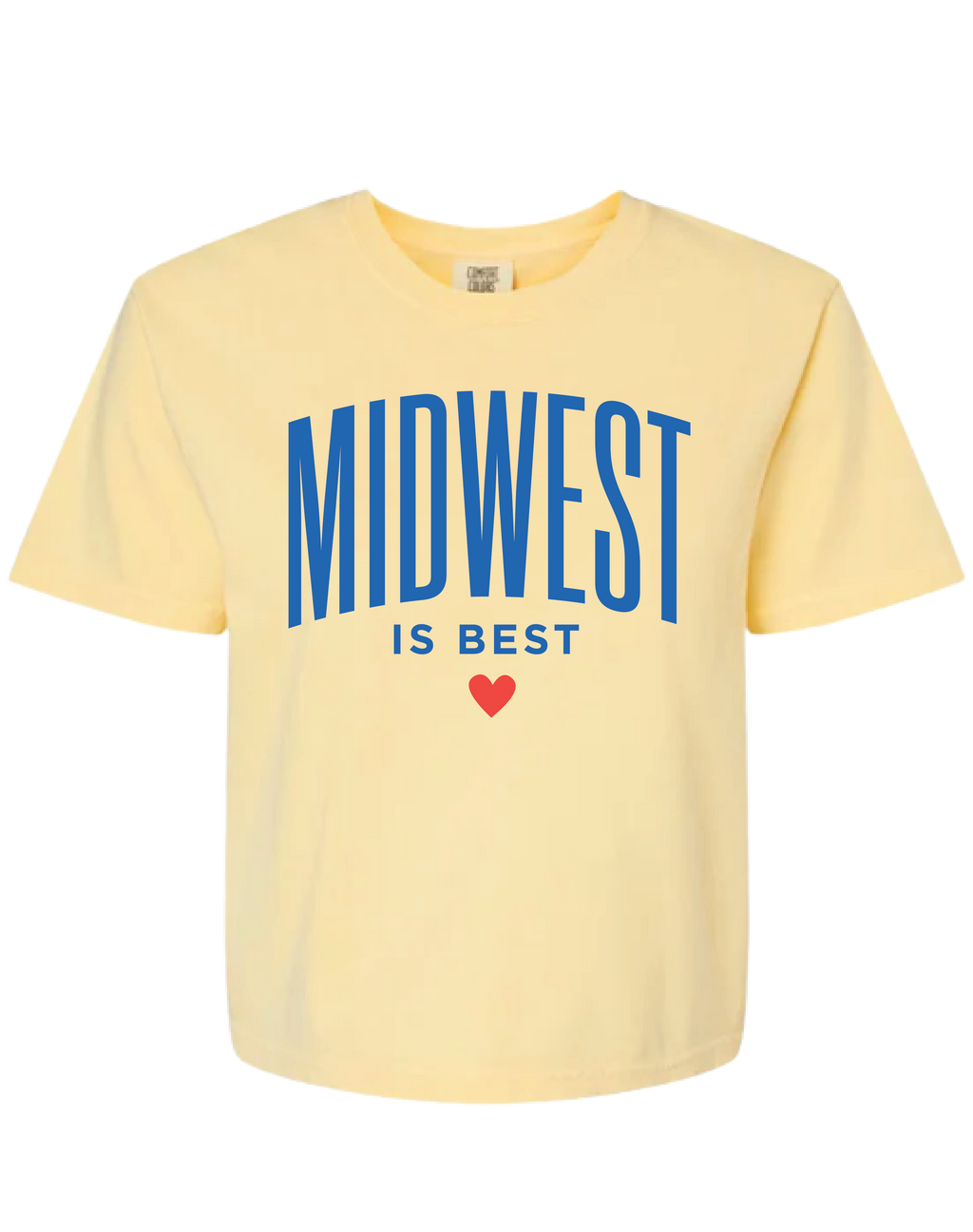 Midwest is Best Slightly Cropped Tee