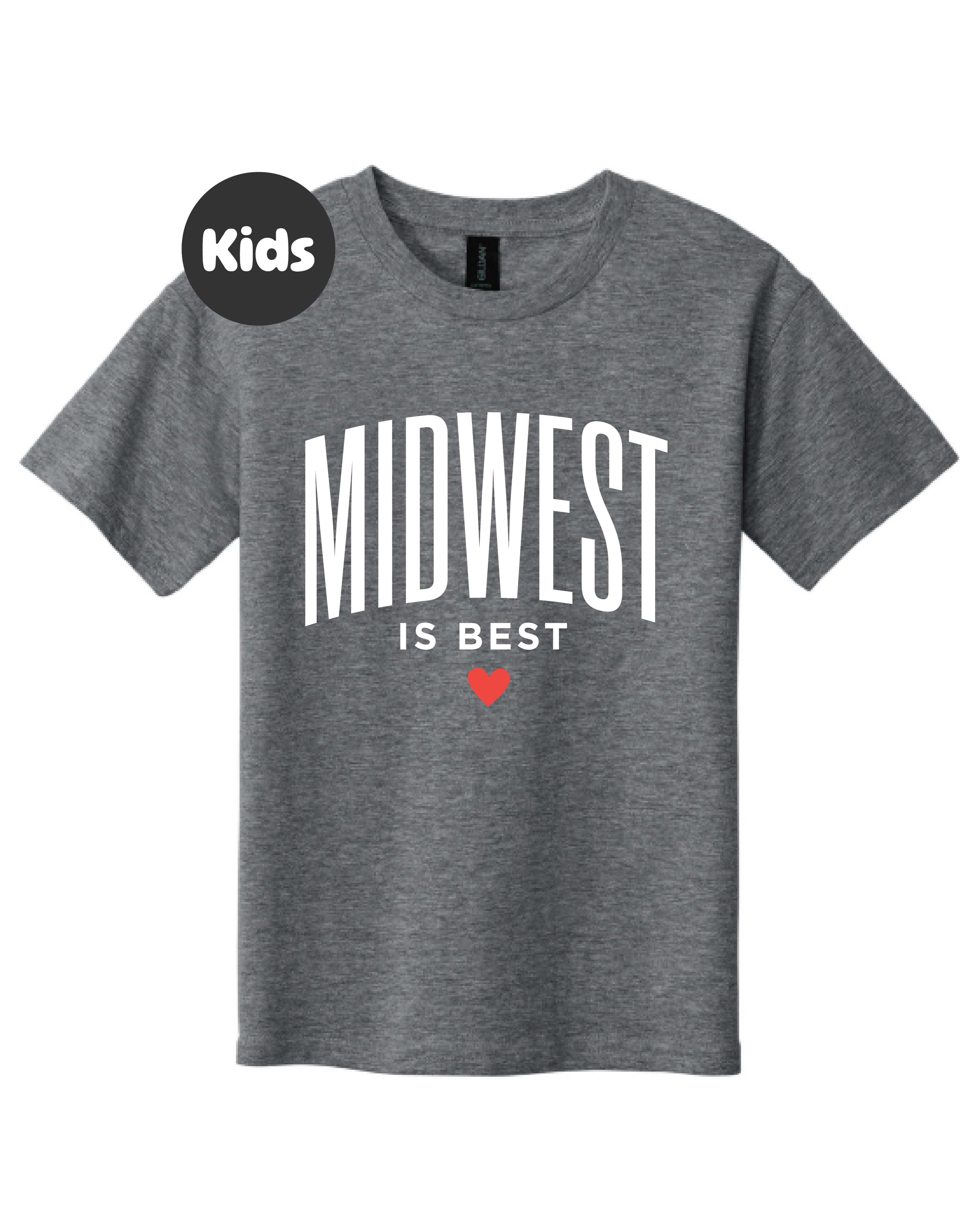 Midwest is Best Kids Tee
