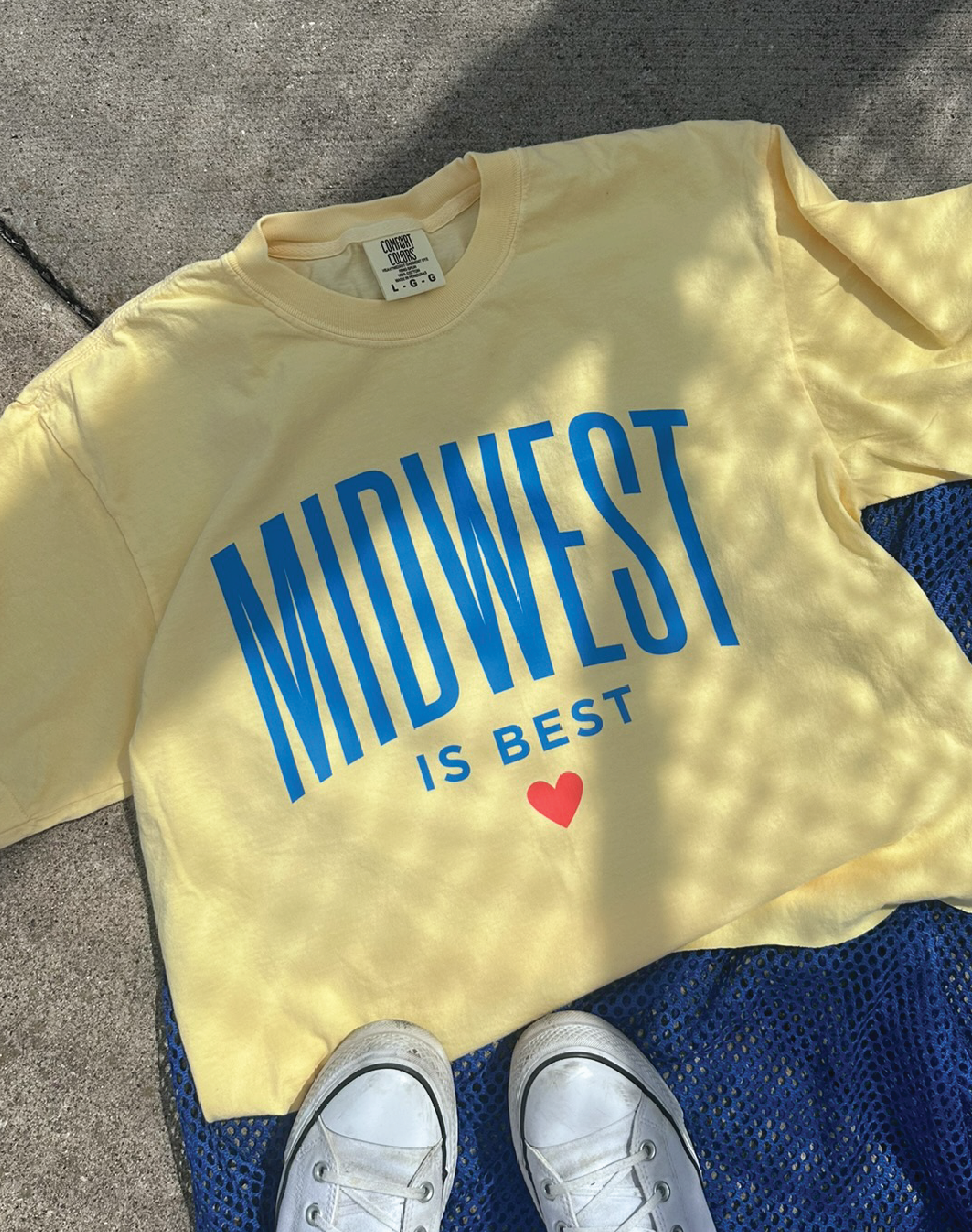 Midwest is Best Slightly Cropped Tee