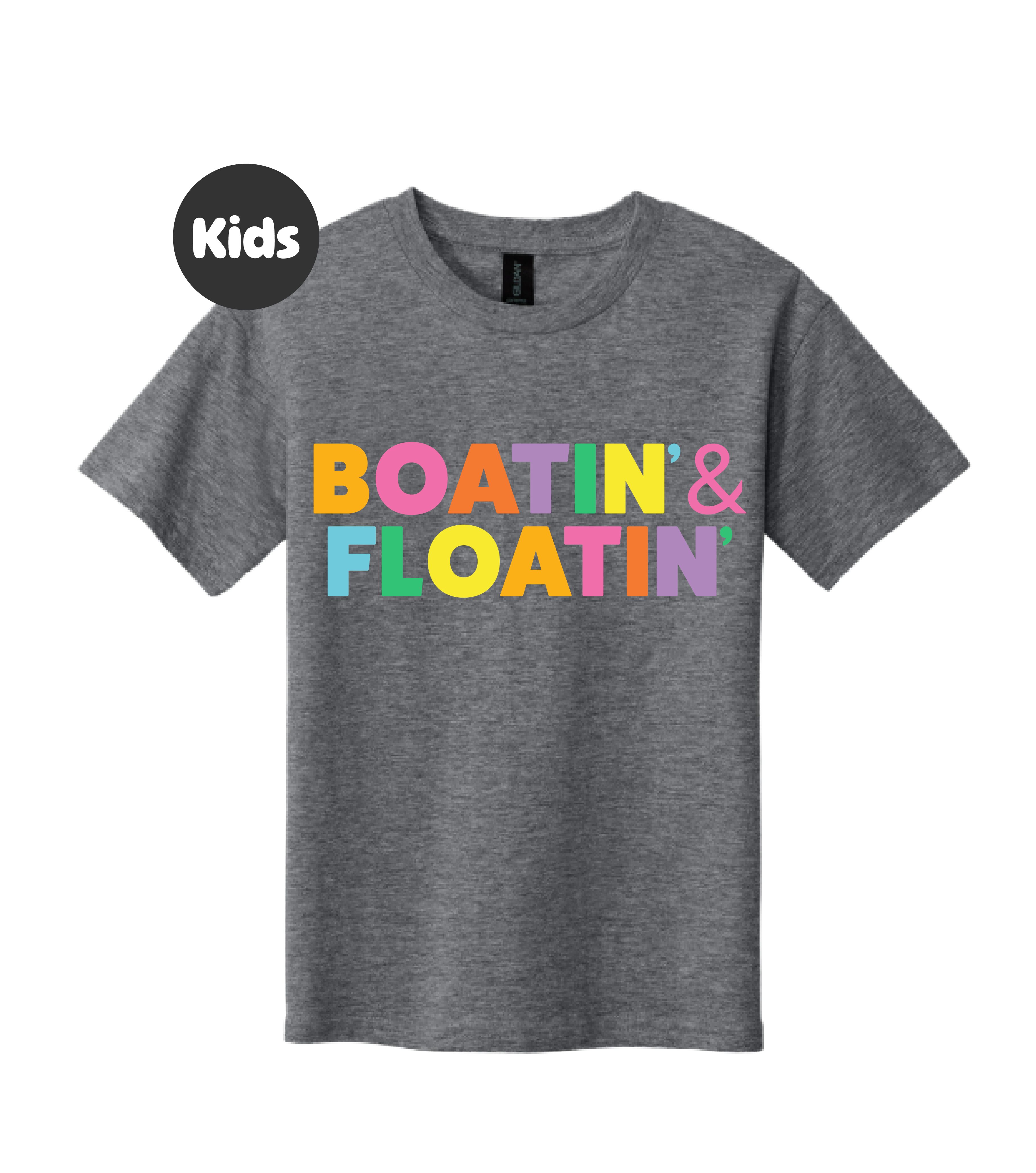 Boatin' & Floatin' Kids Tee