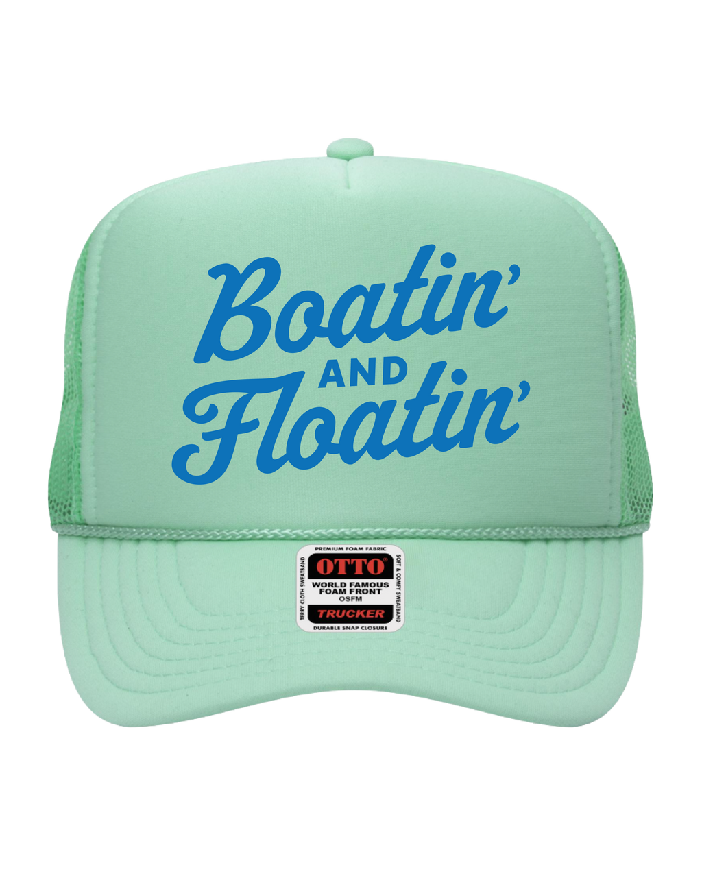 Boatin' & Floatin' Puff Print Hat