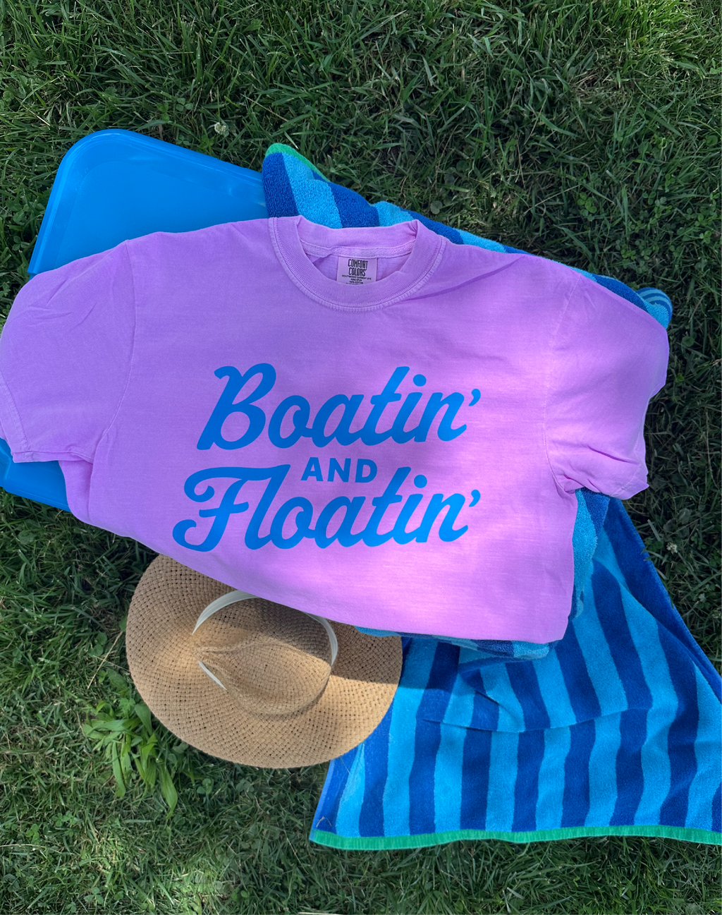 Boatin' & Floatin Tee