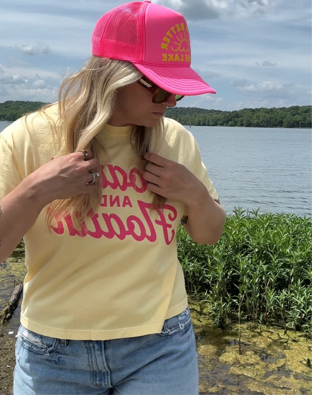 Boatin' & Floatin' Slightly Cropped Tee
