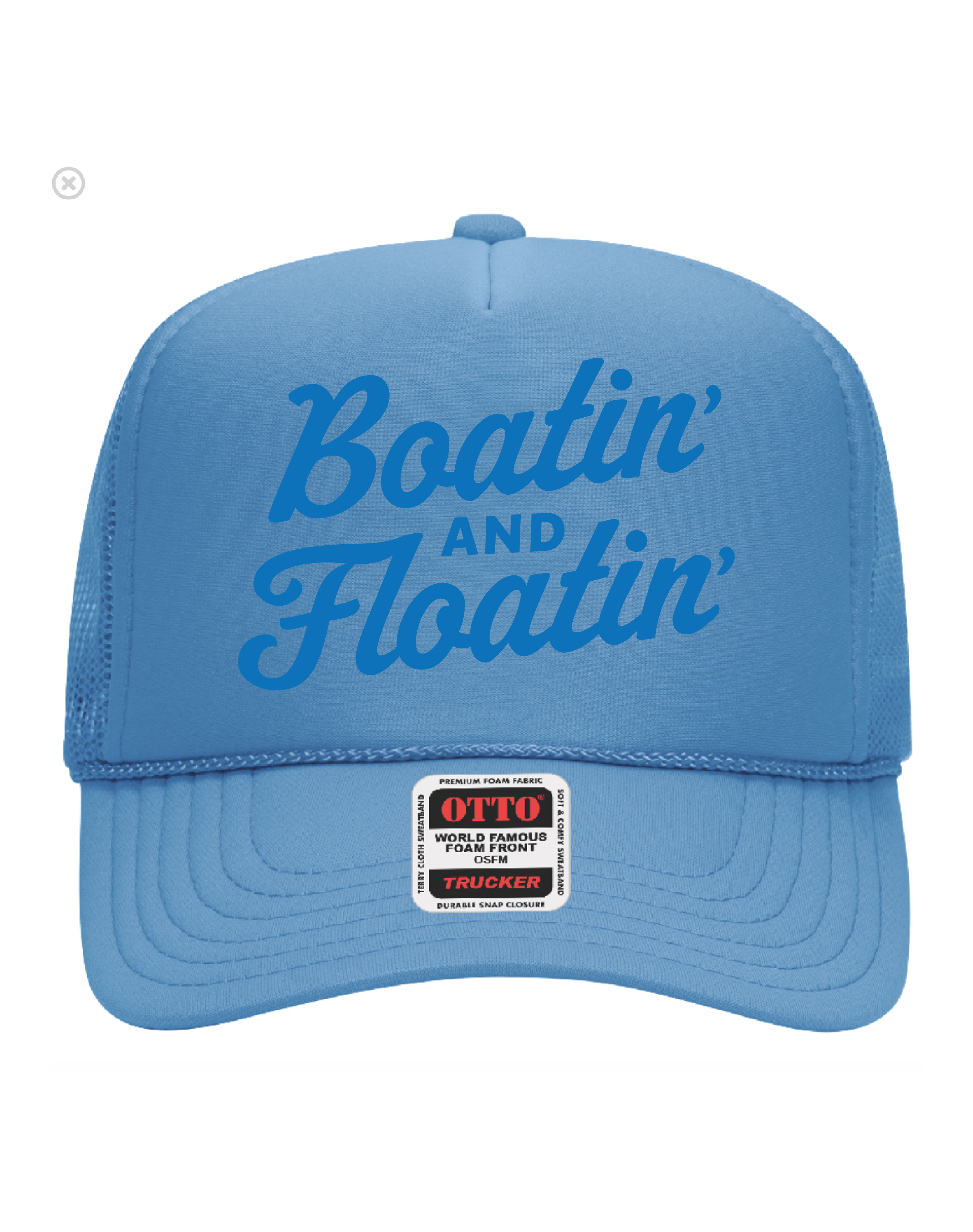 Boatin' & Floatin' Puff Print Hat