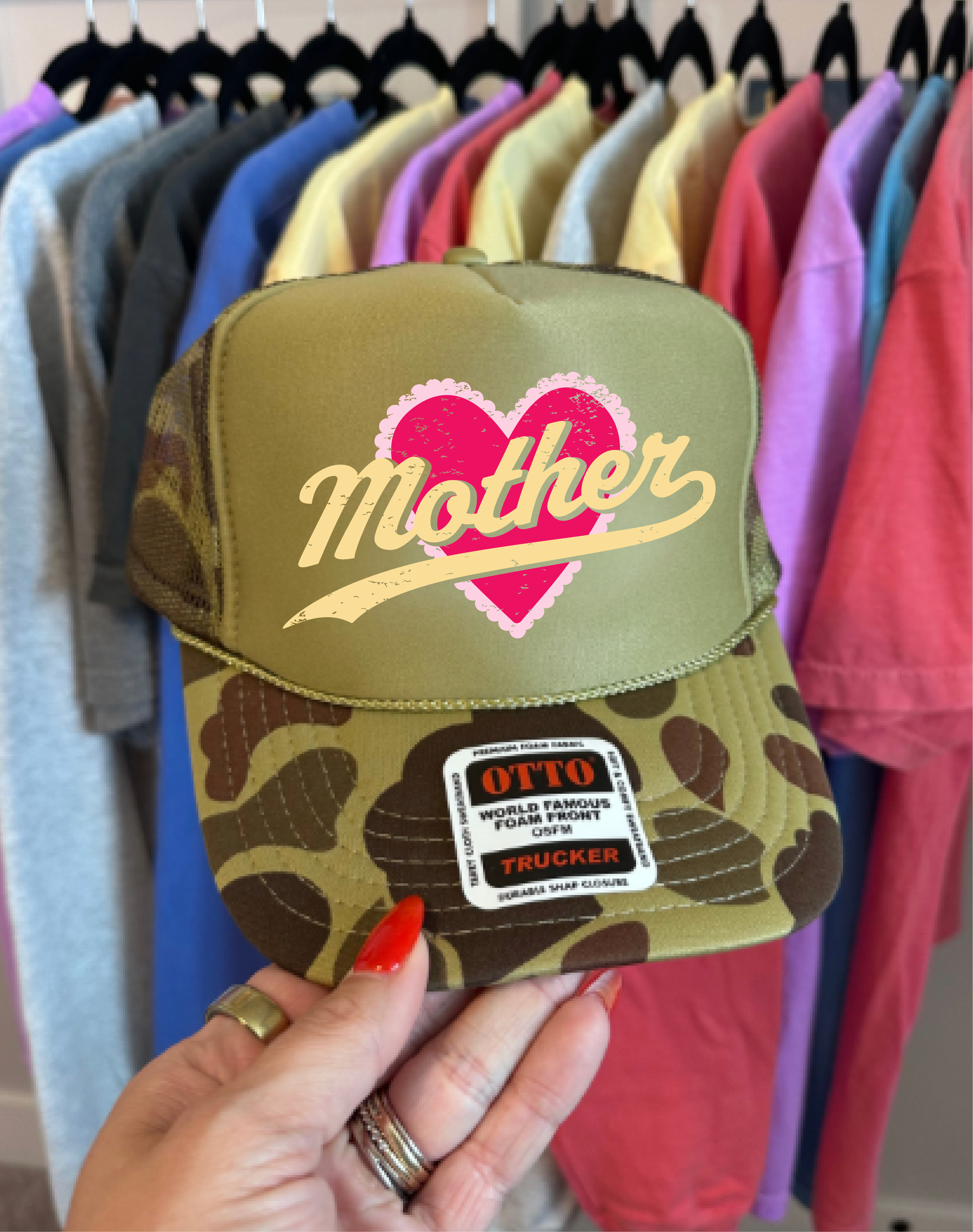 Mother Heart Trucker Hat