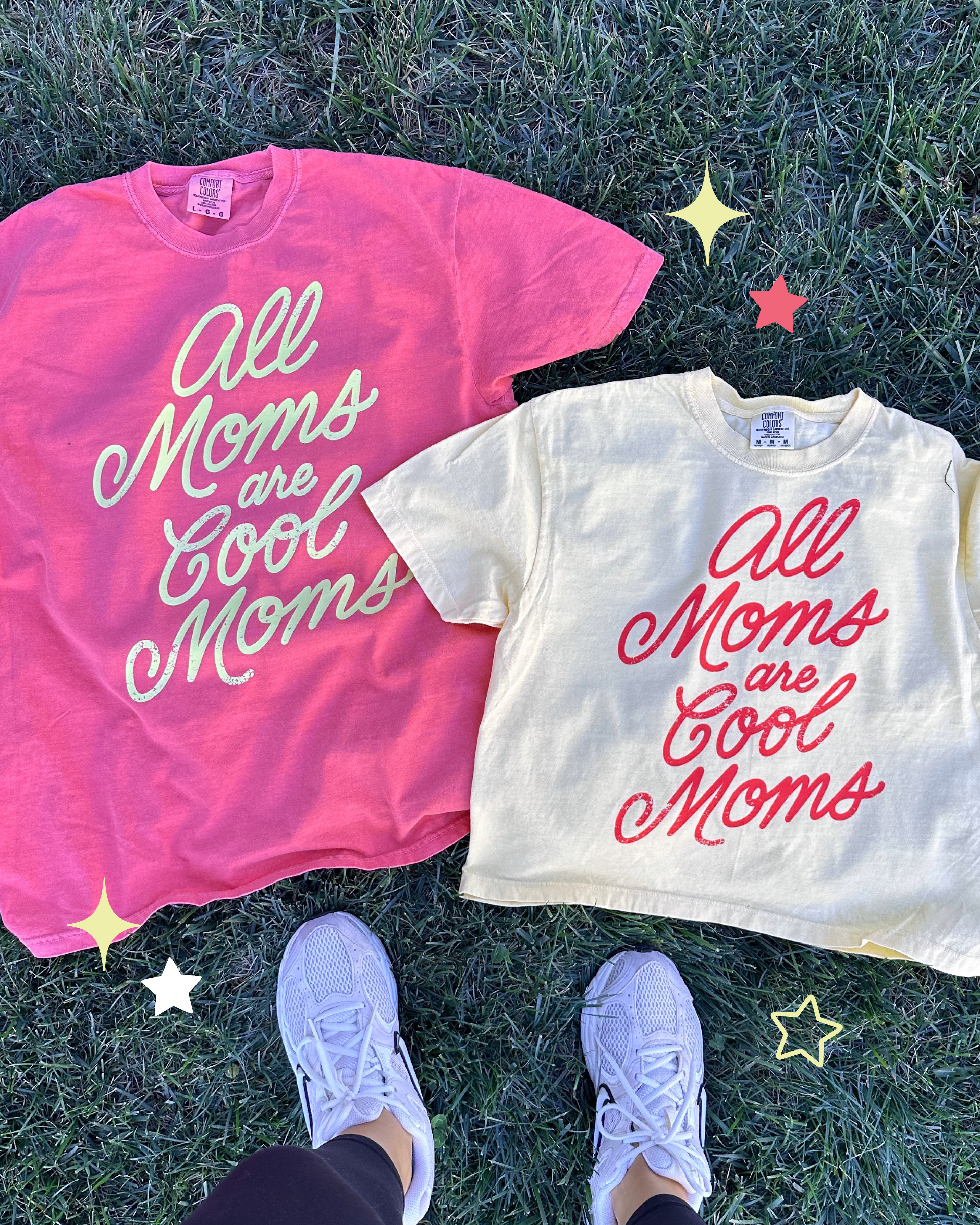 All Moms are Cool Moms Script Tee