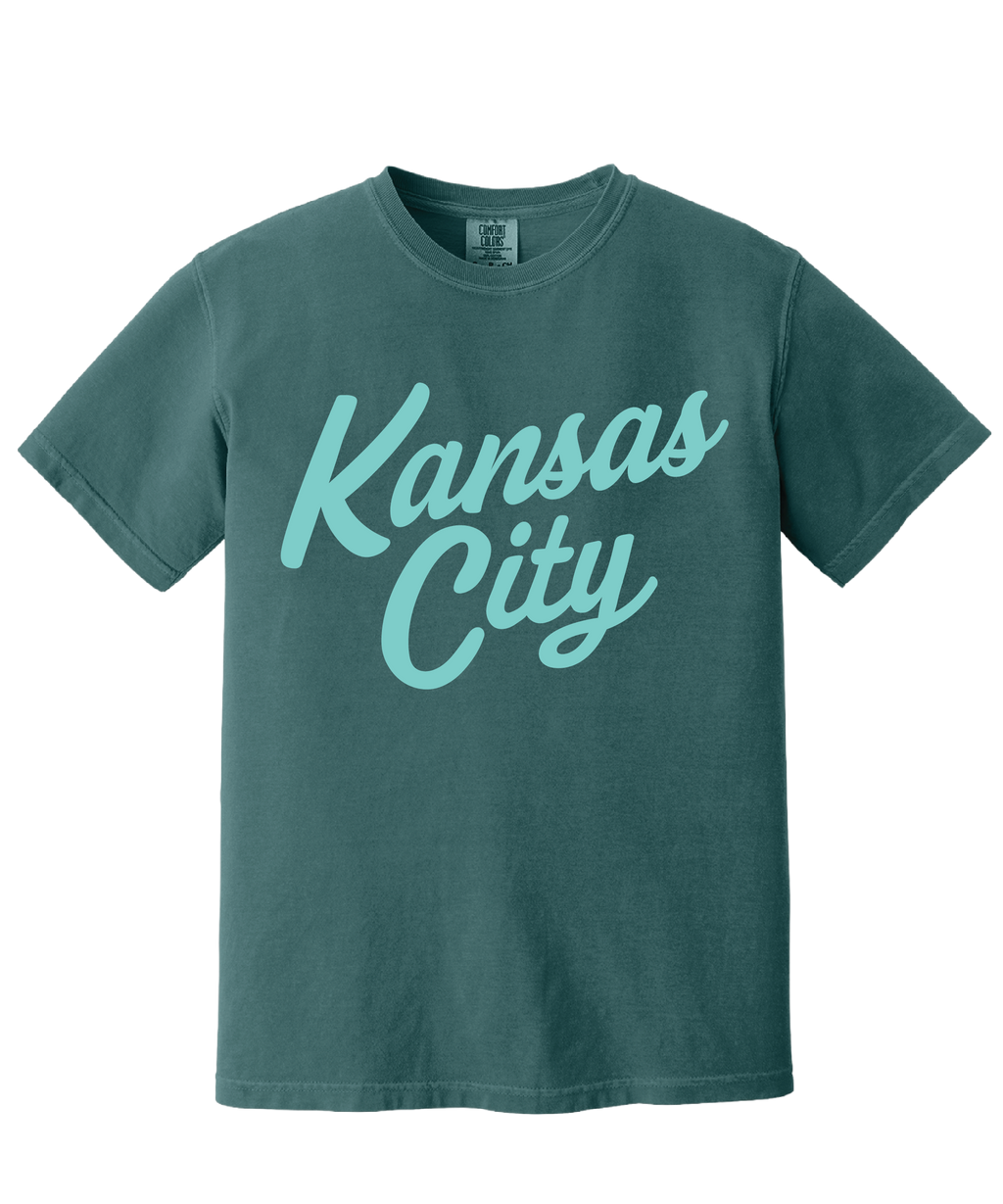 Special Edition KC Script Tee in Green