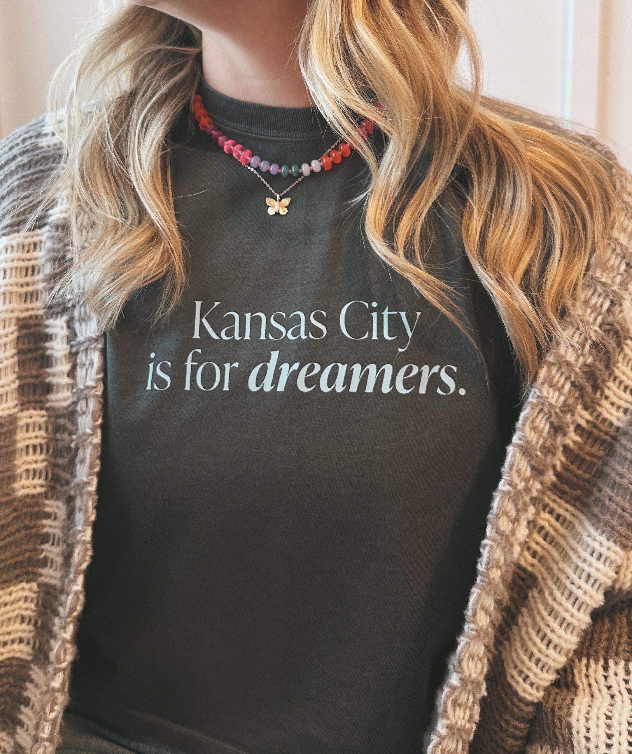 KC Dreamers Slightly Cropped Tee